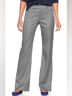 GAP NWT Modern Boot Cut Women's Gray Dress Pants Sz 16R